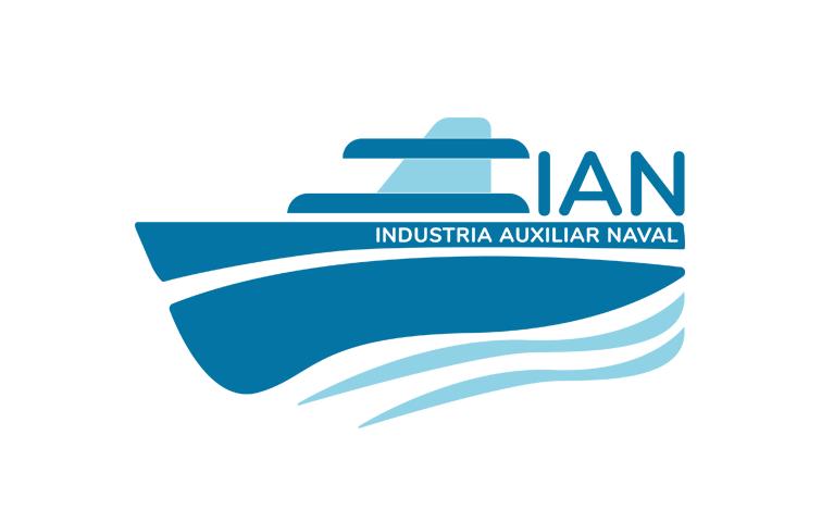 Nuevo Logotipo de Industria Auxiliar Naval (IAN)