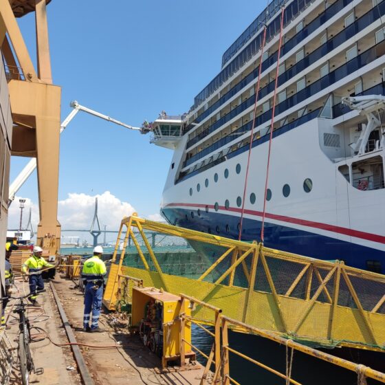 Remodelación y pintado del Carnival Pride 05